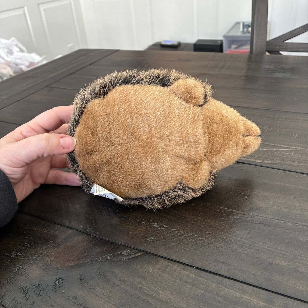Vintage IKEA Hedgehog Plush Stuffed Animal Forest Friend - Picture 5 of 6